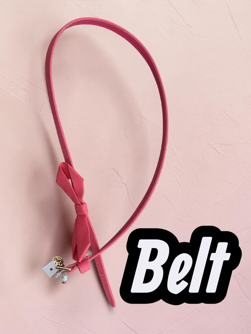 *1434 Lilly Pulitzer bow belt Women XS/S